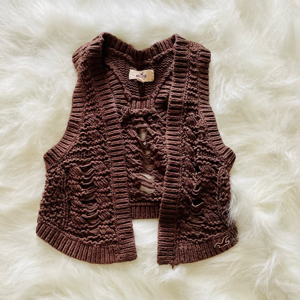 Hollister knitted vest